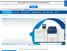 Tablet Screenshot of graficheodorisio.it
